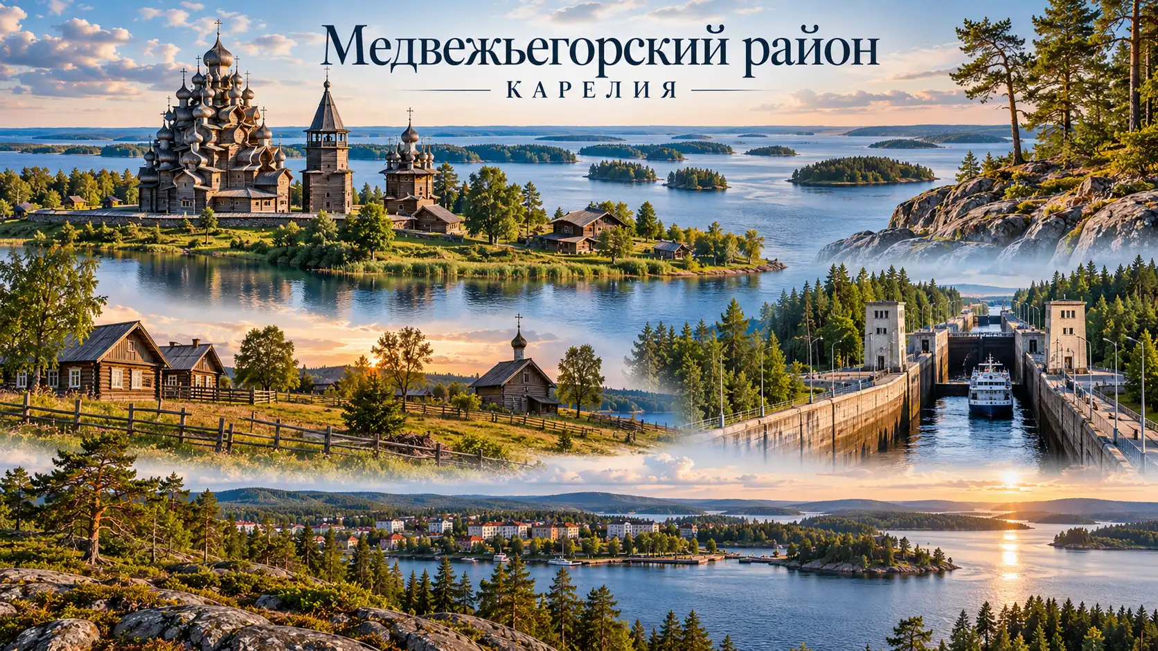 Карелия. Медвежьегорский район