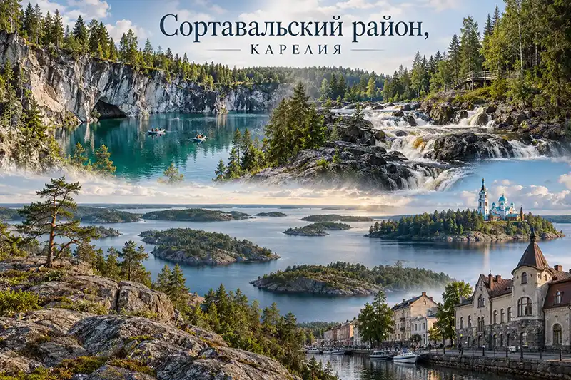 Карелия. Сортавальский район